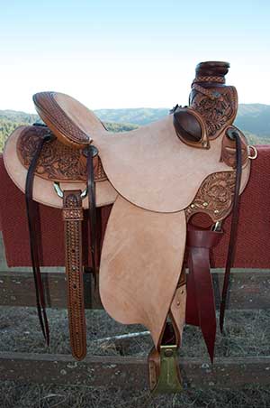 dozen roses custom western saddle