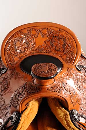 custom western saddle seat